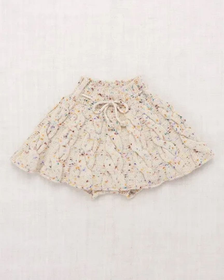 s*u様 misha&puff Cable SkatingSkirt kids