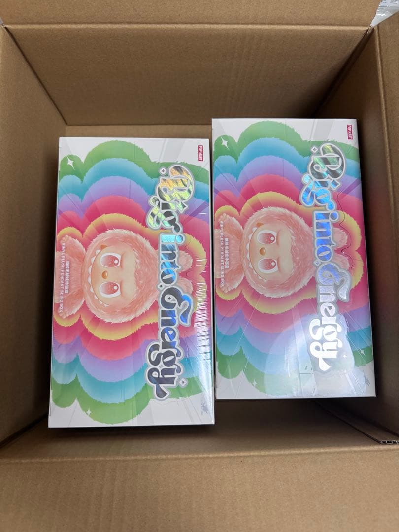 ぬいぐるみ LABUBU THE MONSTERS Big into Energy 2BOX