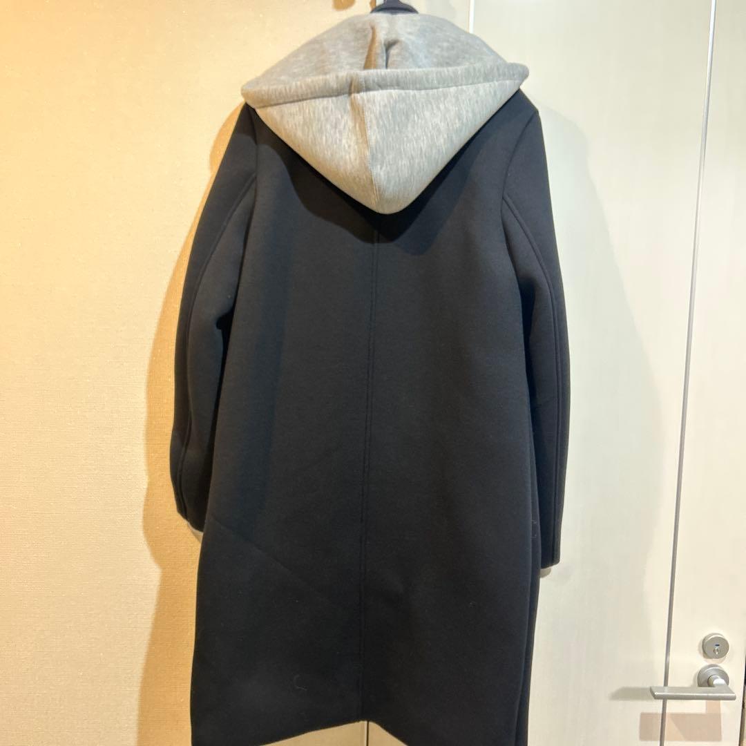 ZARAザラ　フード付き重ね着風コート　新品未使用タグ付き