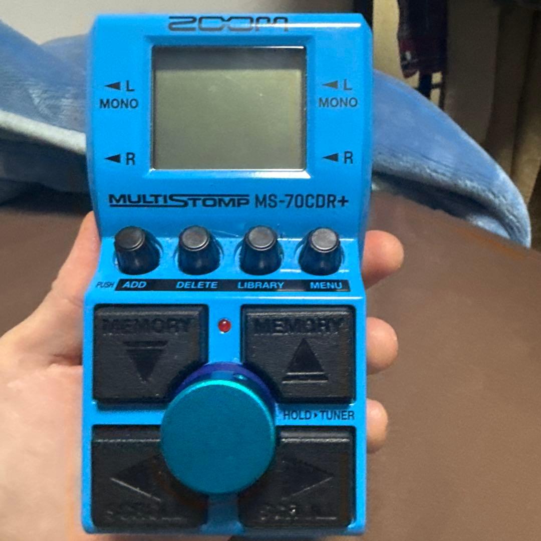 ギター zoom ms70cdr+