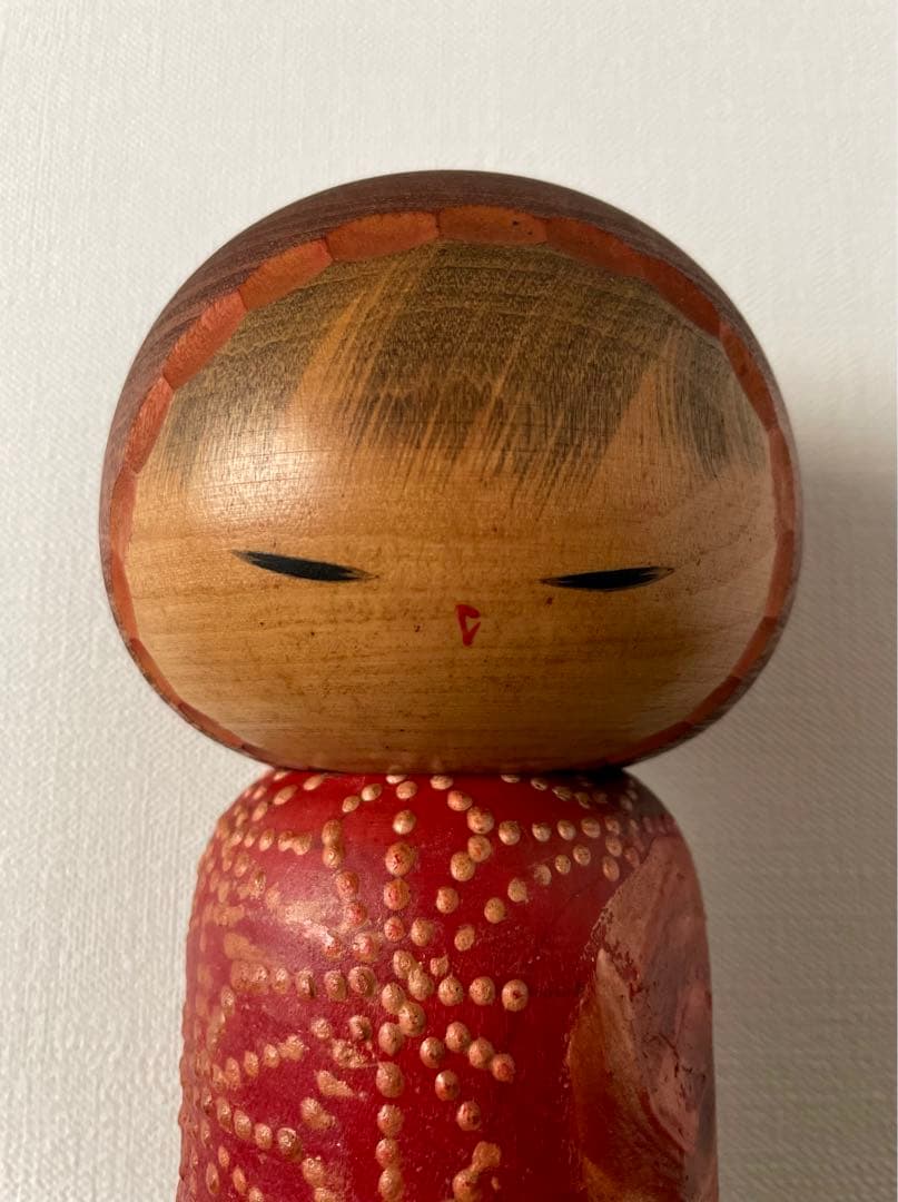 渡辺 正雄 Masao 創作 こけし Kokushi doll 薔薇 レトロ