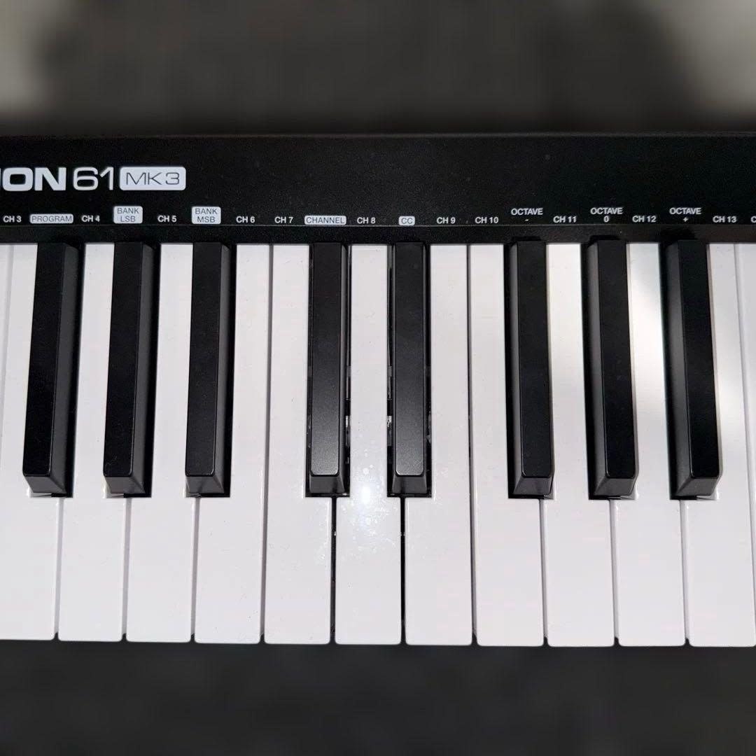 M-AUDIO KEYSTATION61 MK3 MIDIキーボード 61鍵盤