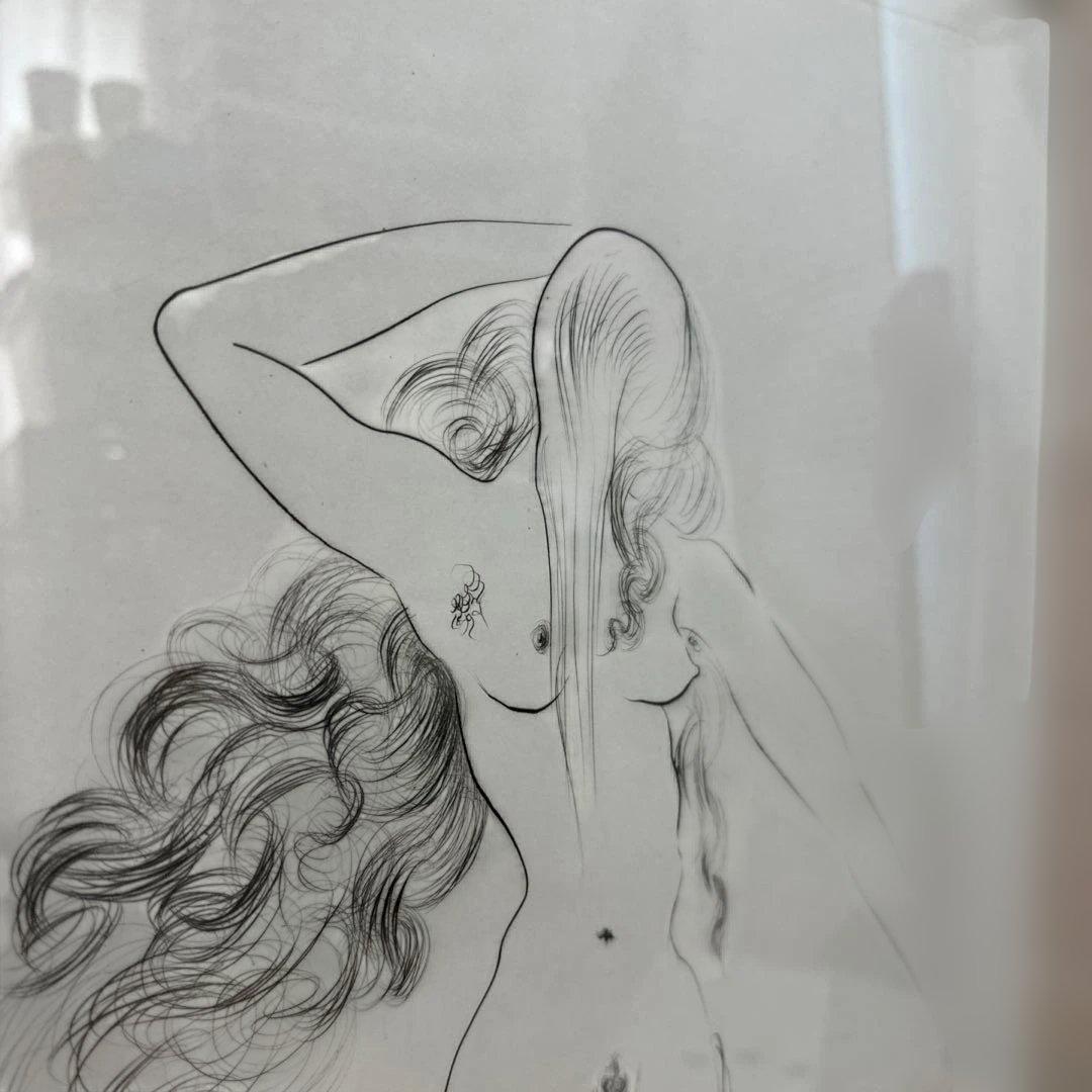 サルバドール・ダリ　エッチング　「ヴィーナス」　1974年作品