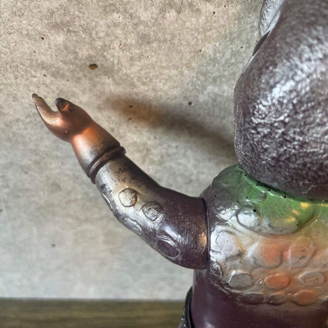 当時物　仮面ライダー怪人　アリキメデス　ソフビ ベルト長靴あり