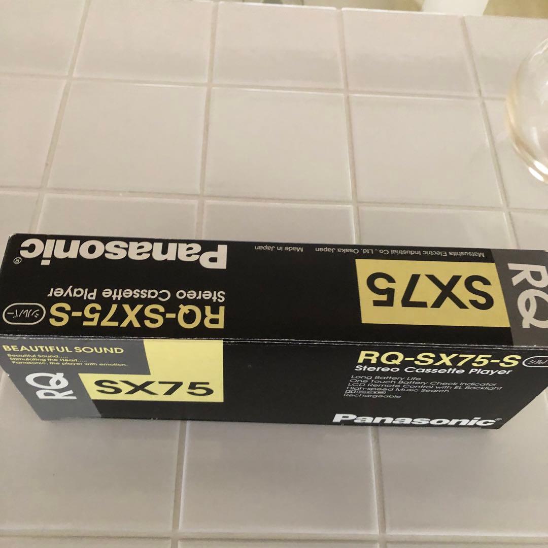 Panasonic ステレオ　カセット　プレーヤー RQ-SX75-S