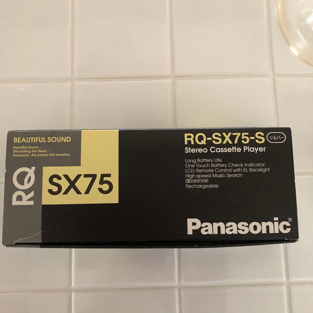 Panasonic ステレオ　カセット　プレーヤー RQ-SX75-S
