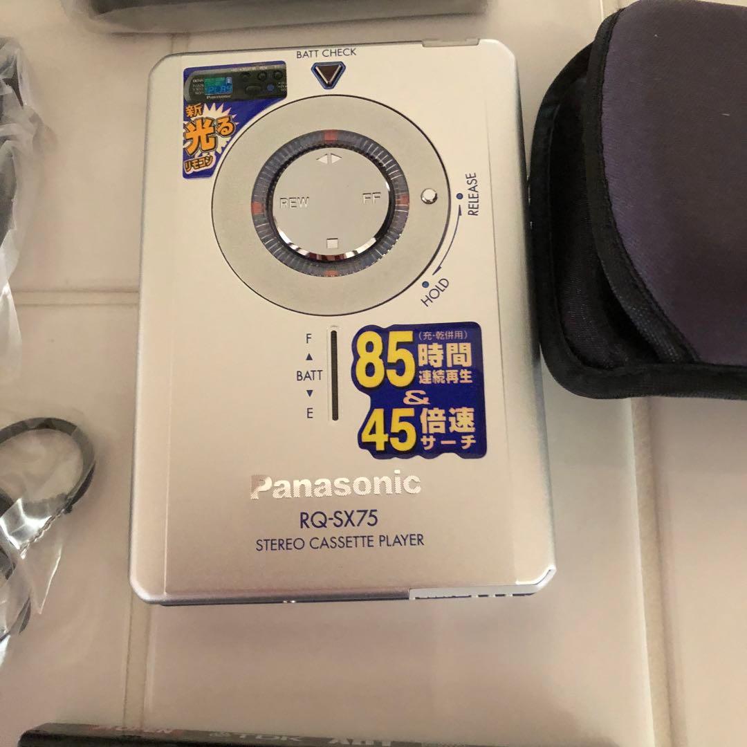 Panasonic ステレオ　カセット　プレーヤー RQ-SX75-S