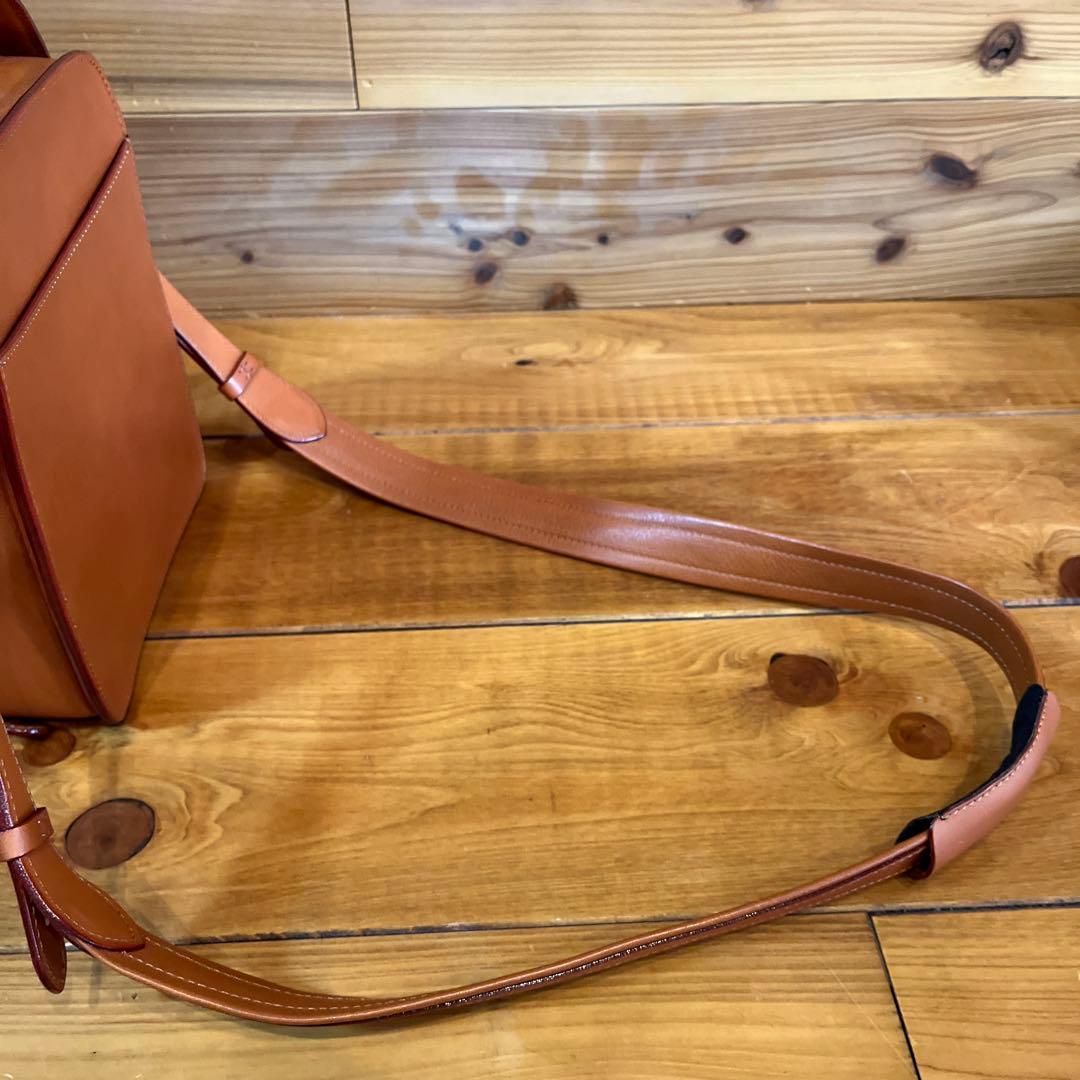 【未使用品】ITAGAKI 2way 本革レザー ショルダーバッグ　板垣