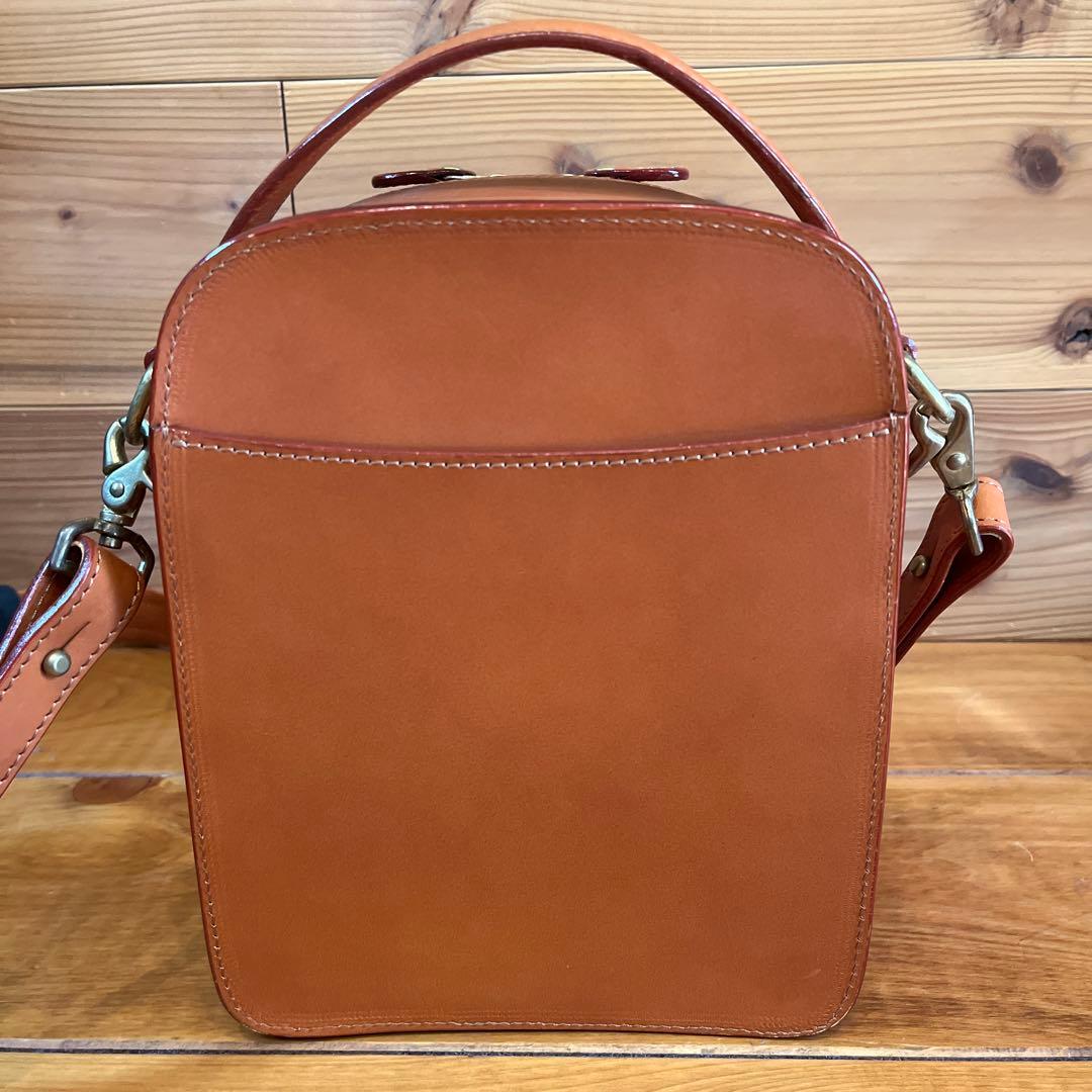 【未使用品】ITAGAKI 2way 本革レザー ショルダーバッグ　板垣