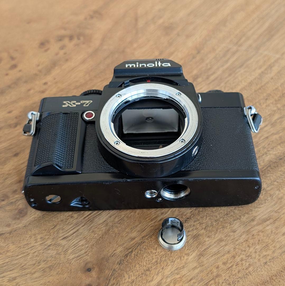 minolta X-7 フィルム一眼レフカメラ ジャンク品
