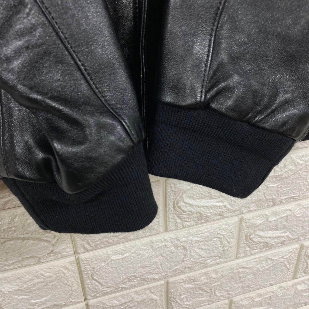 美品　OMNIGOD オムニゴッド　ラムレザー　A-2 レザージャケット 4