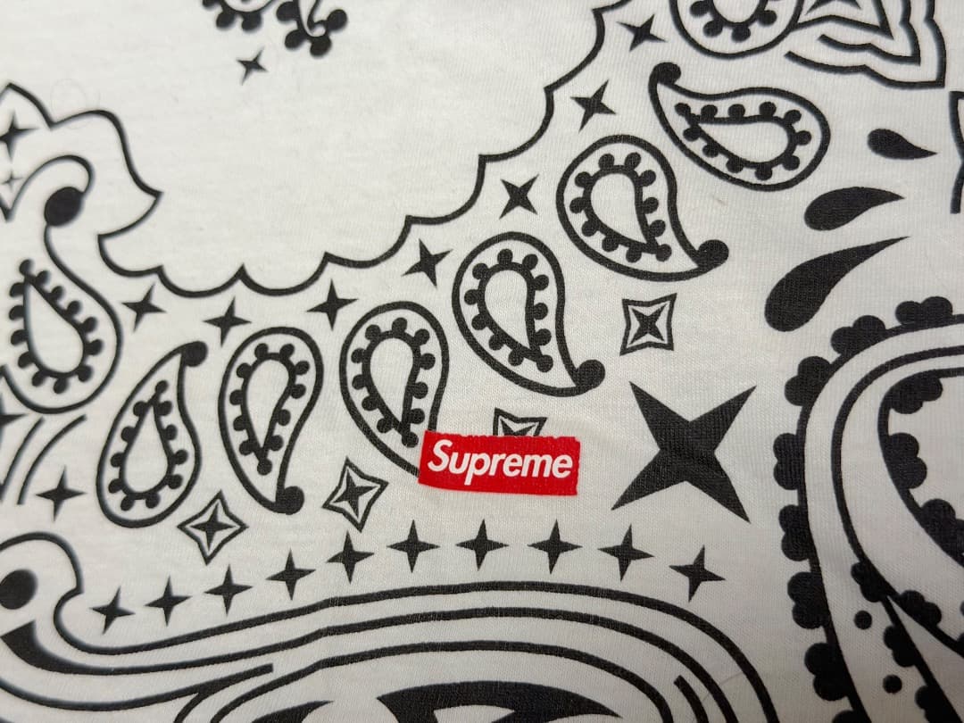 未使用 Supreme Hanes バンダナ T 2枚セット L