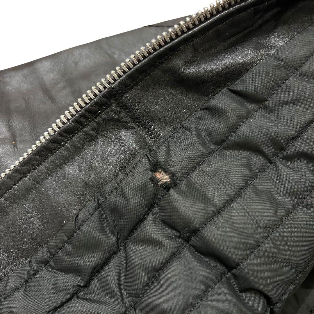 【ヴィンテージ】70s シングルライダース モーターサイクルジャケット 42