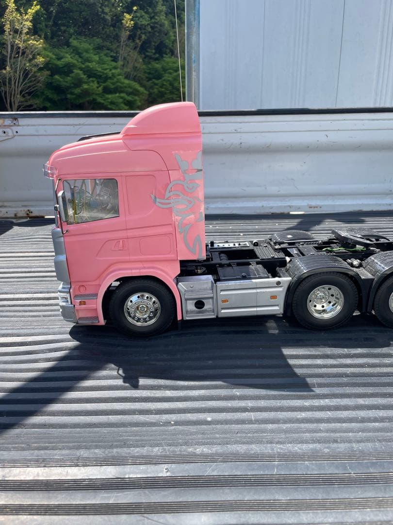 タミヤ　トレーラーヘッドのみ　スカニア　フルオペ