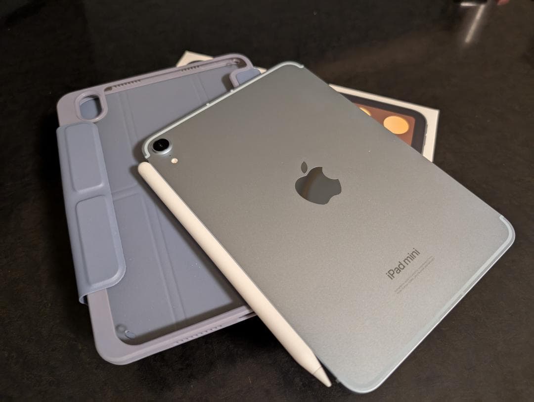 iPad mini７、256、WiFi&Celluler、Pencil Pro付