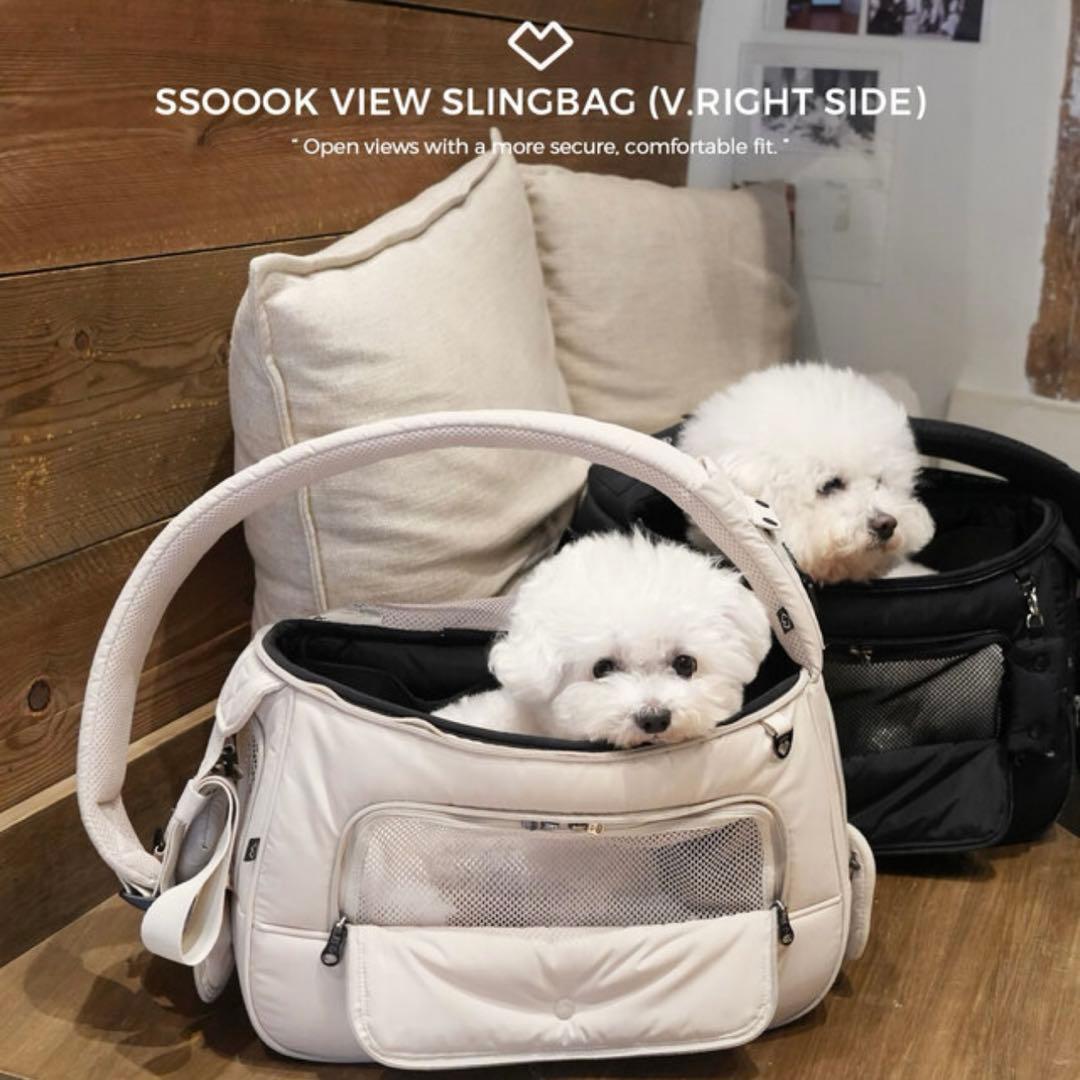 【新品未使用品】SSOOOK ビュースリングバック右方向 ブラック　Lサイズ