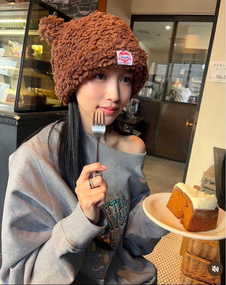 【新品タグ付き】BASICKS クマ耳ニット帽