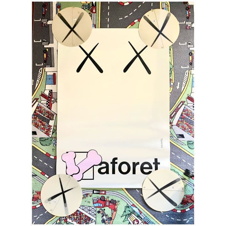 KAWS × Laforet Promo Poster