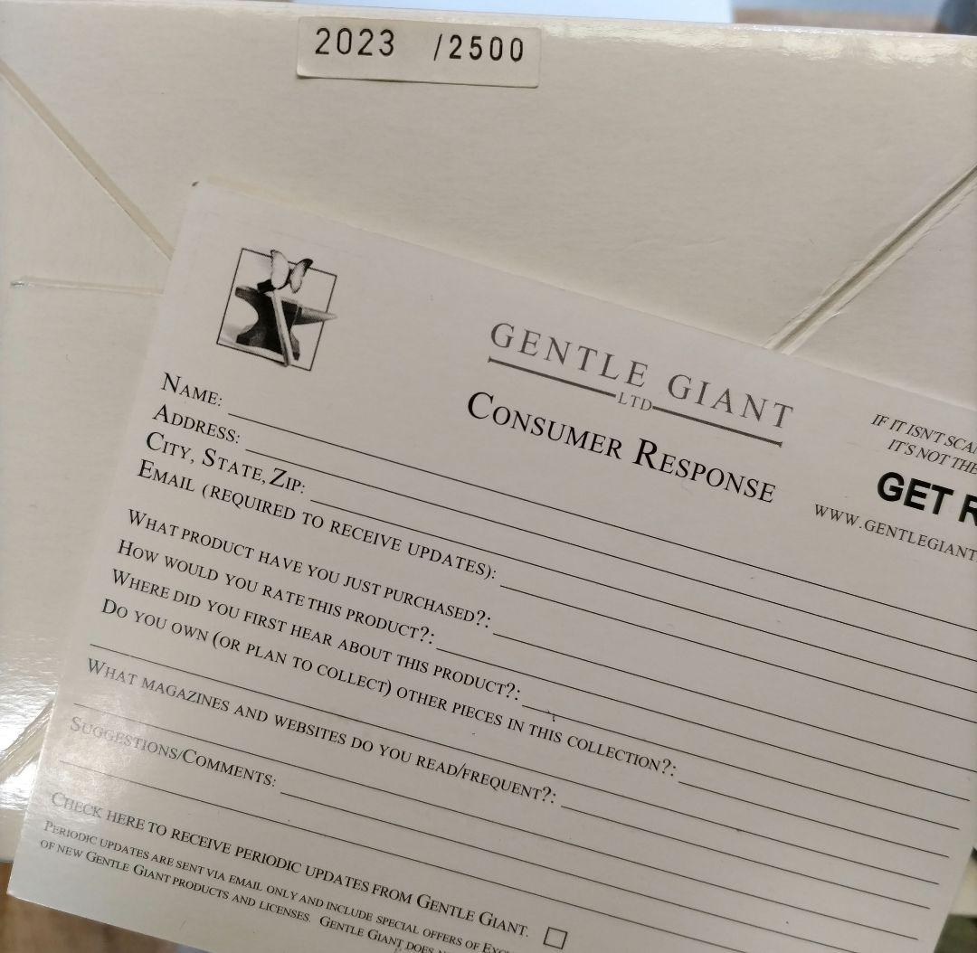 ジェントル・ジャイアント社スタチューセット