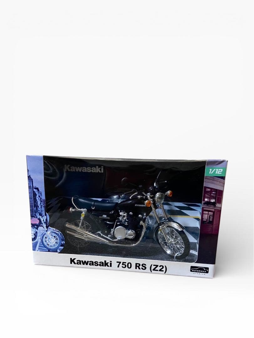 アオシマ　カワサキ　750 RS (Z2) 1/12スケールモデル　ブラック