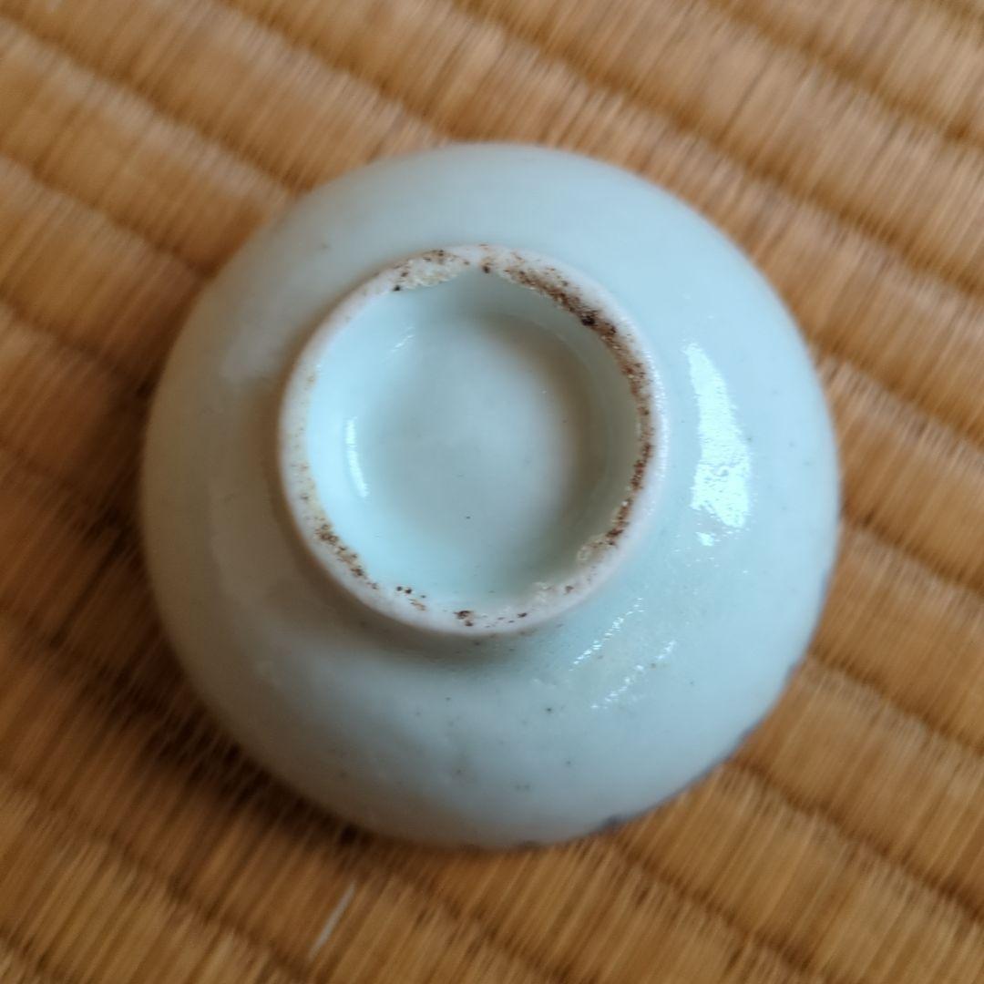 白い陶器の小皿　初期伊万里　古伊万里