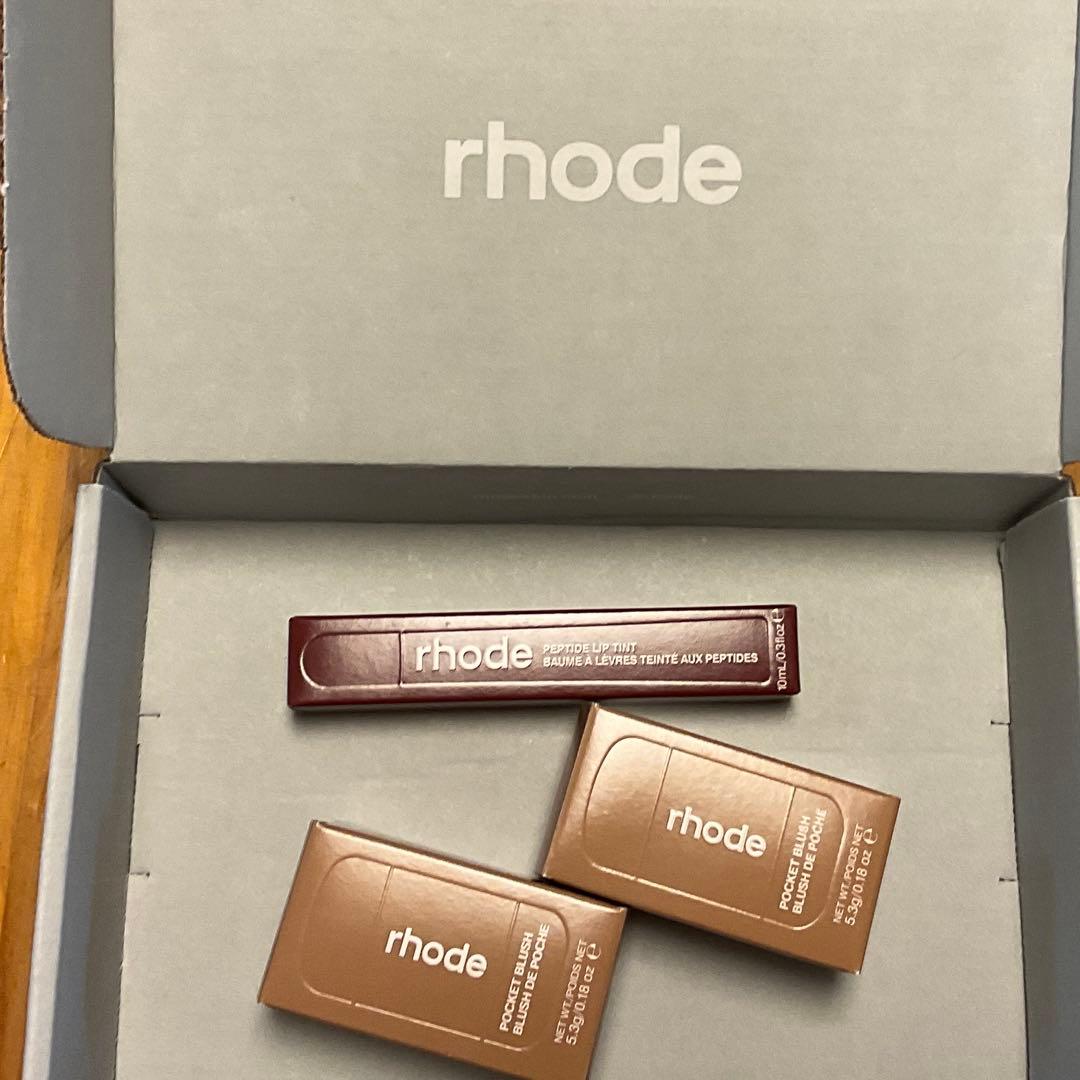 RHODE PLUM ポケット ブラッシュ+ PJBリップ ティント