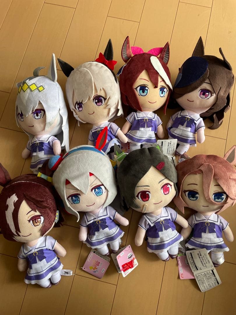 ウマ娘 巨大ぬいぐるみ 8個セット