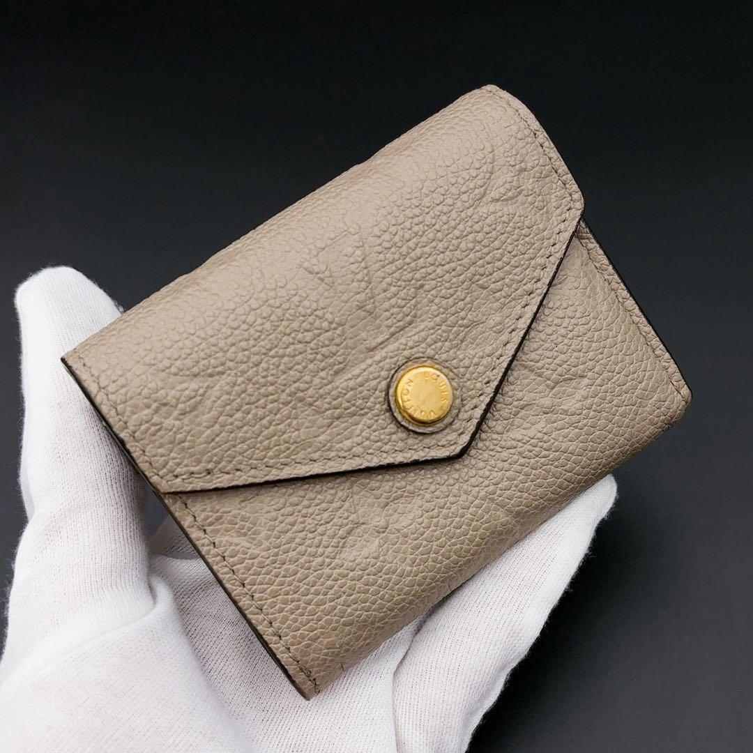 【本日限定】現行♪ルイヴィトン ゾエ アンプラント 三つ折り財布 トゥルトレール