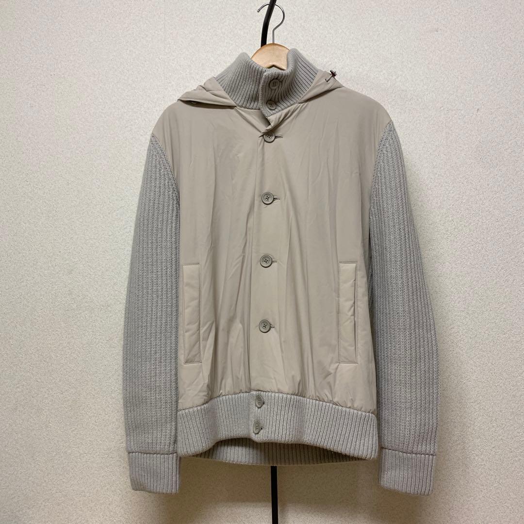 Herno フード付きジャケット ライトグレージュ
