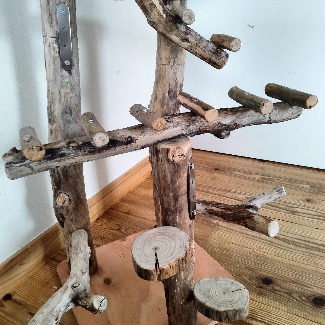 KURIONE SHOP バードアスレチックジム 自然木 流木 止まり木