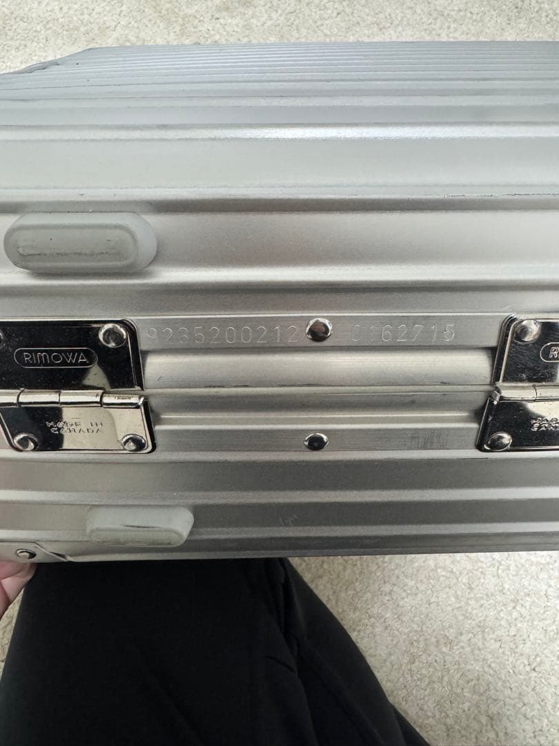RIMOWAアルミスーツケース　２輪