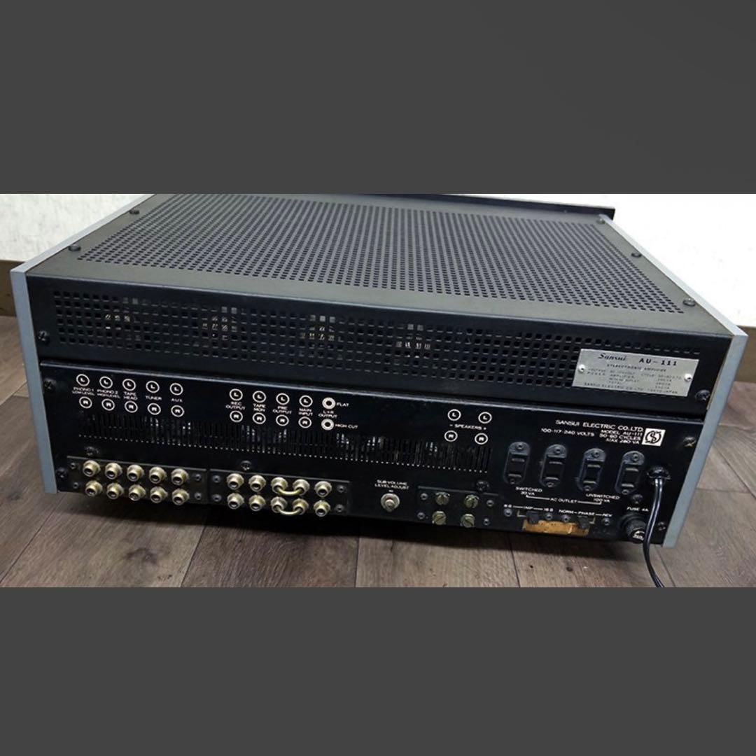 【初代モデル希少品】SANSUI AU-111 サンスイ プリメインアンプ