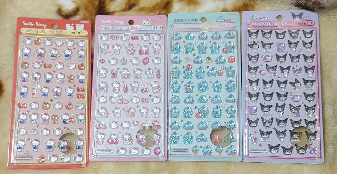 正規品 ボンボンドロップシール mini サンリオ はぴだんぶい 新品