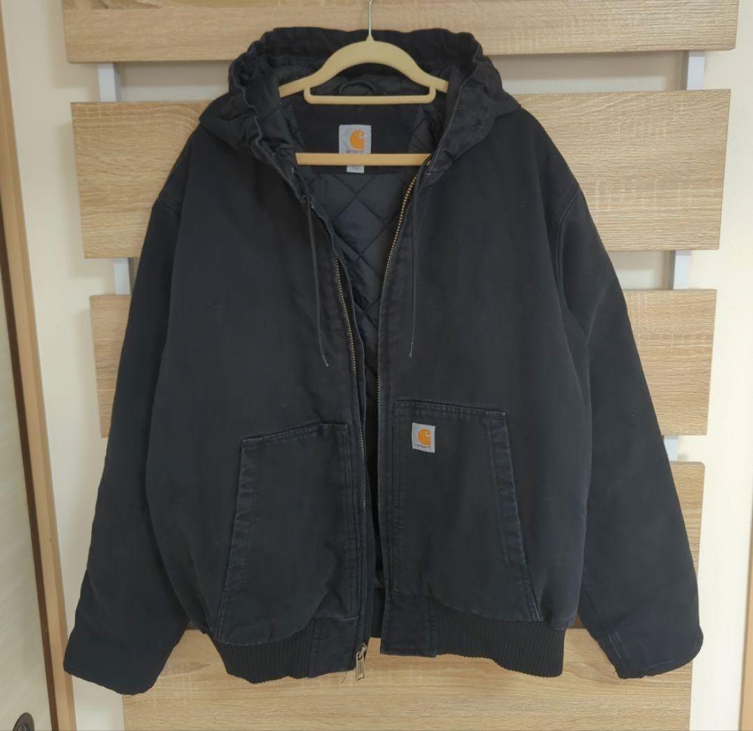 Carhartt ブラック アクティブジャケット Lサイズ