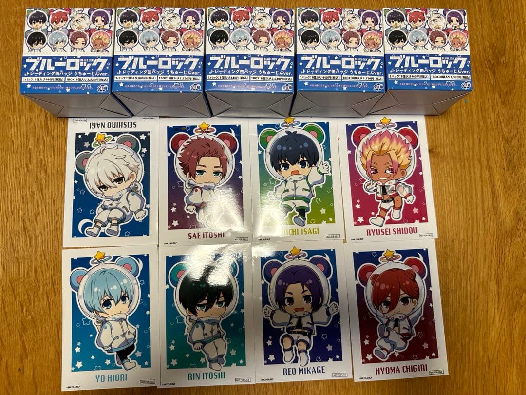 AGF2024「ブルーロック」缶バッジ うちゅーじん ver おまけ付き.