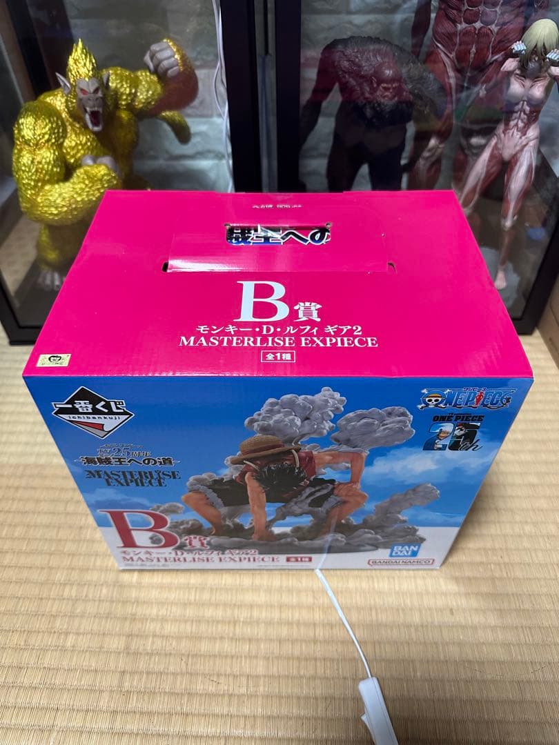 一番くじ　ワンピース　ルフィ　ギア2 ギアセカンド　B賞　ギア2