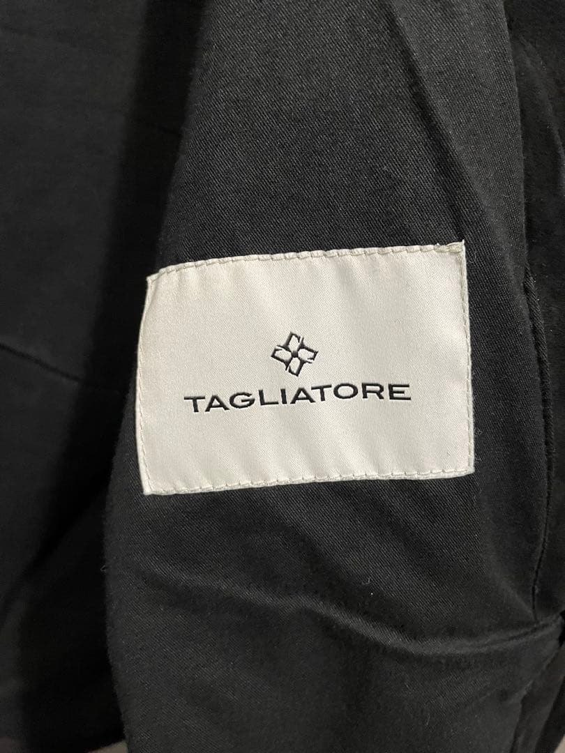 タリアトーレ ゴートスエード レザー ライダース ジャケット