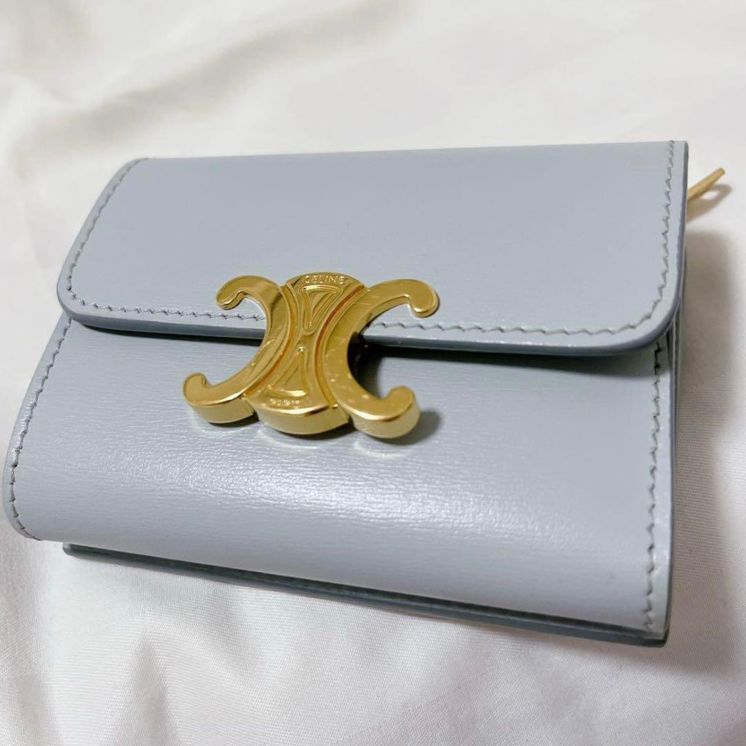 ヨ*コ様 最終値下げCELINE♡セリーヌ♡トリオンフ コンパクトウォレット ソ