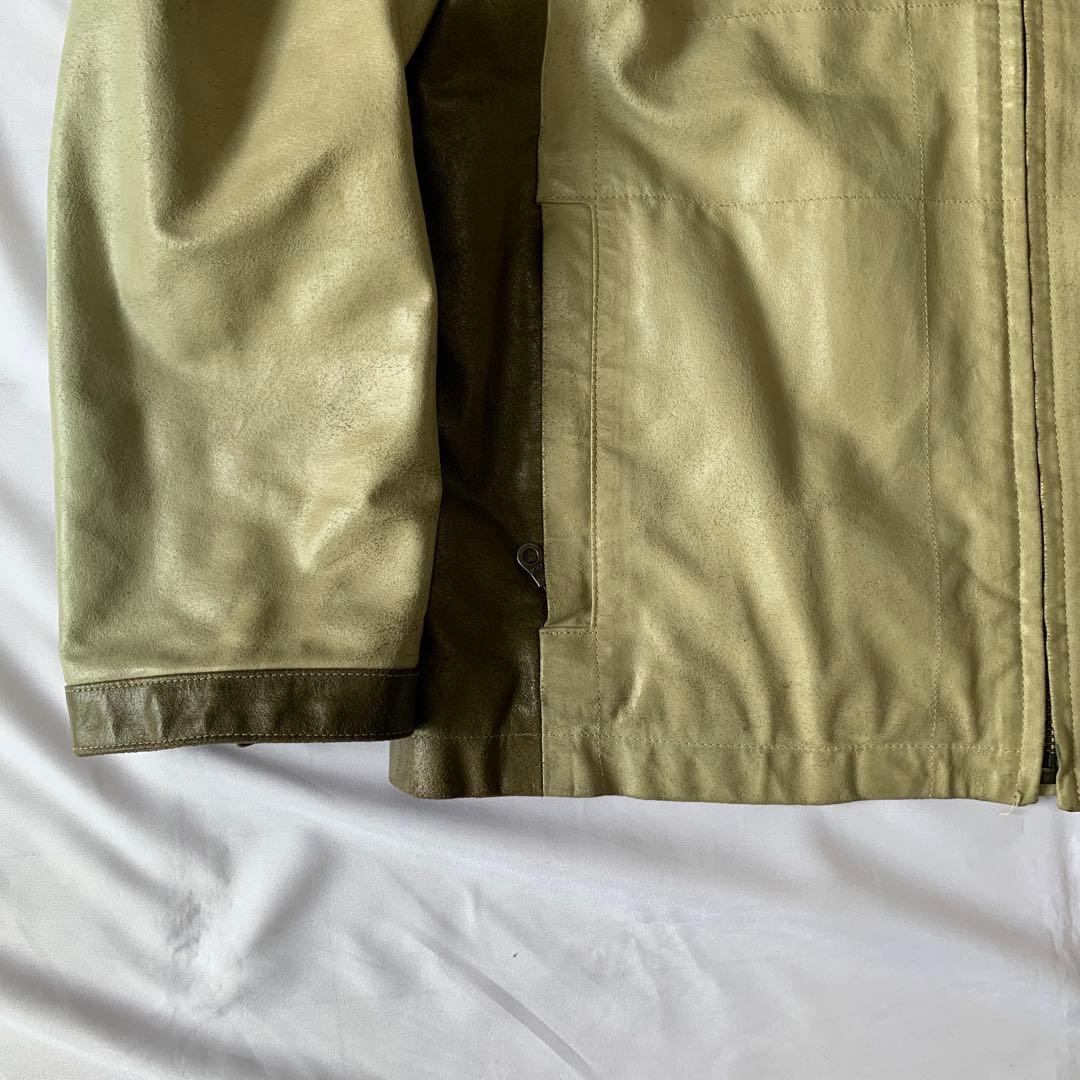 00's adidas アディダス W.ROHRL レザージャケット