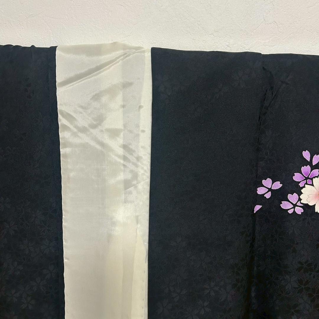 KP1764 振袖 身丈174cm 正絹 着物 成人式 トールサイズ