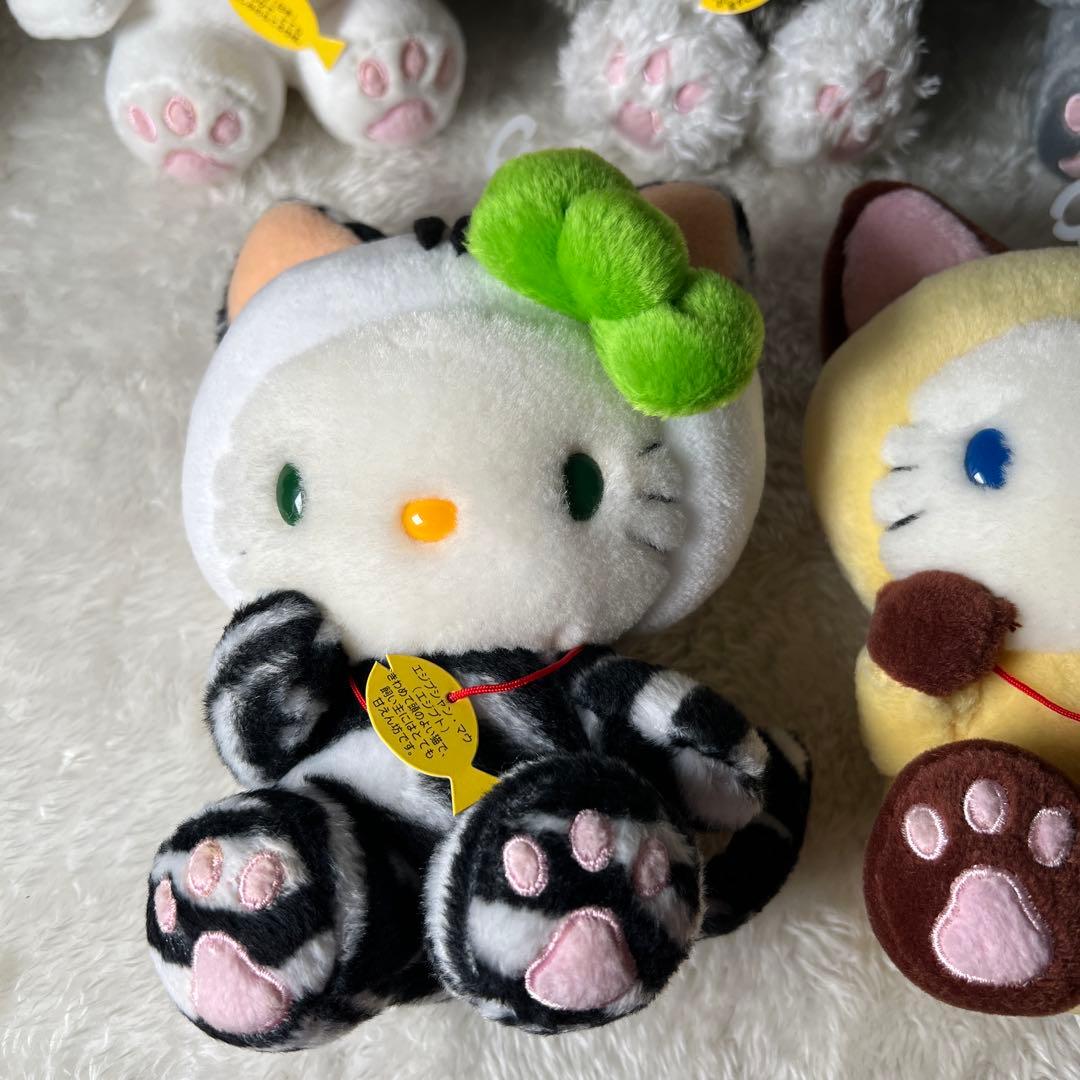 キテイちゃん 世界のネコ コレクション ぬいぐるみ　5点セット