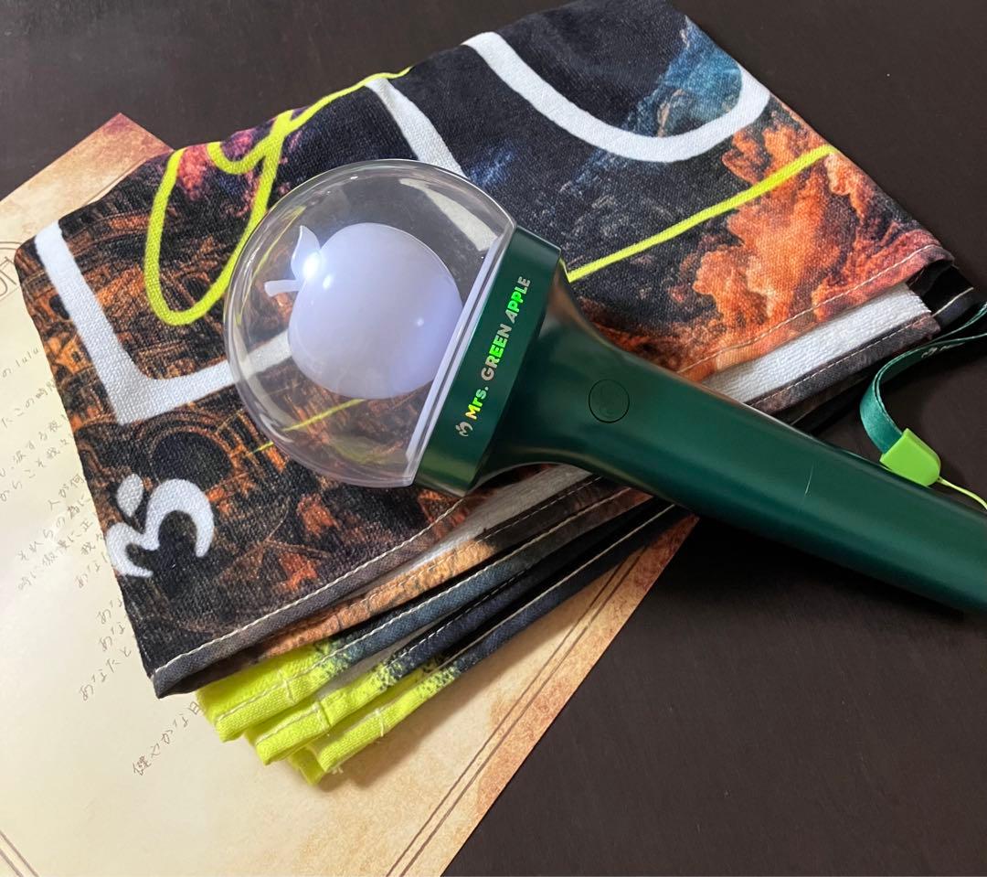 ぴ様 Mrs. GREEN APPLE タオル ライトスティック バベルの塔