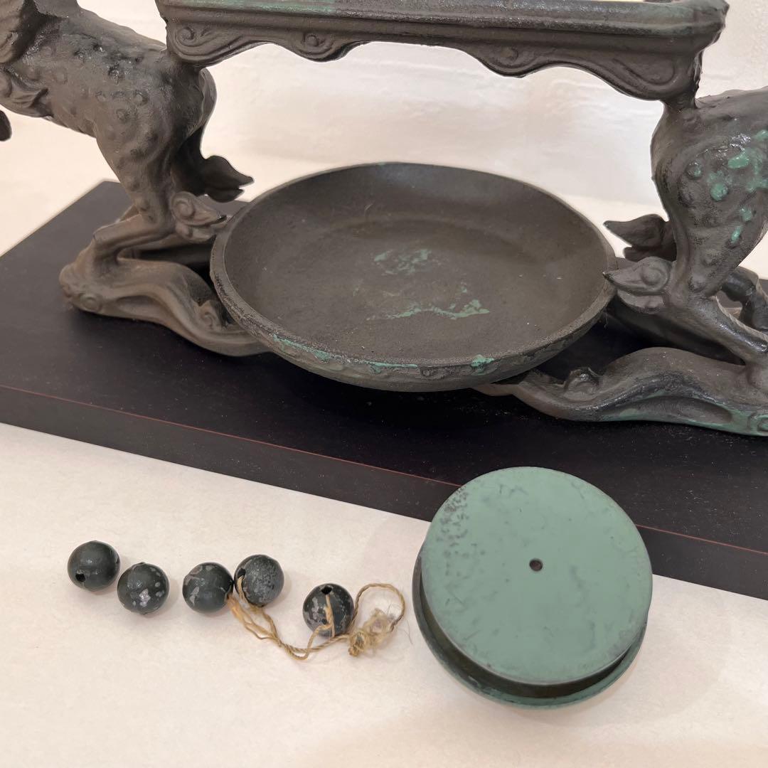 最終値下げ⬇️【骨董】お香の専門店 松栄堂　香時計