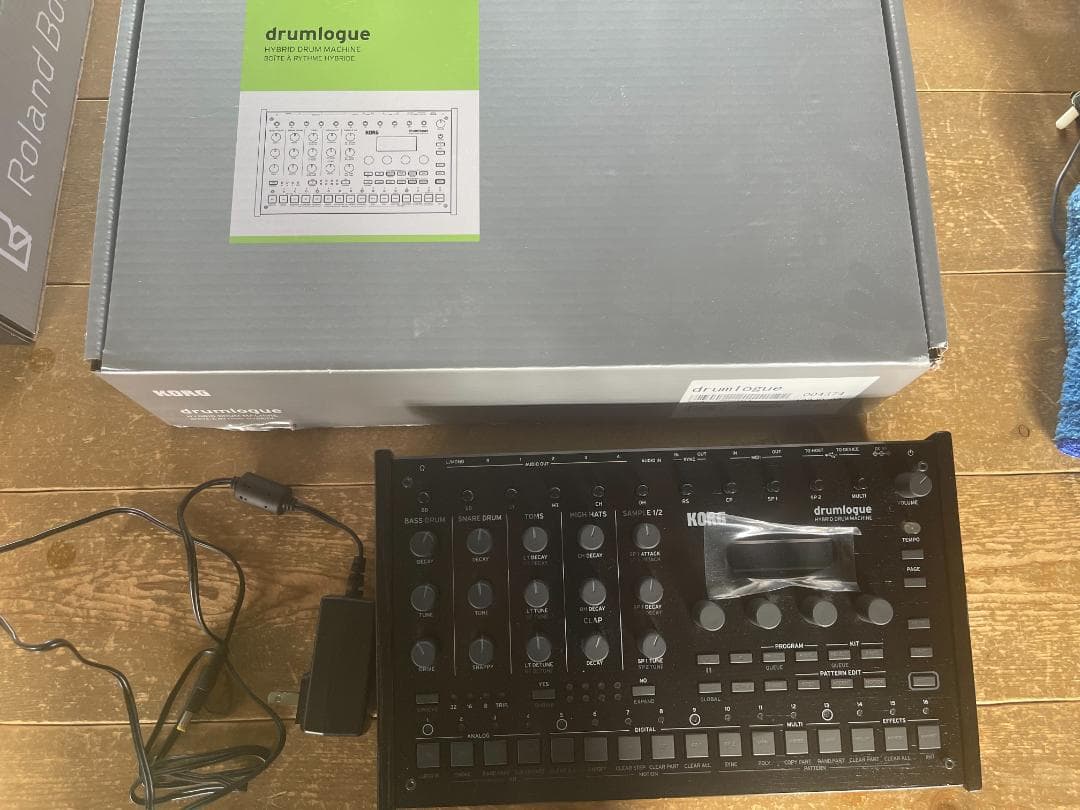 KORG drumlogue サンプラー