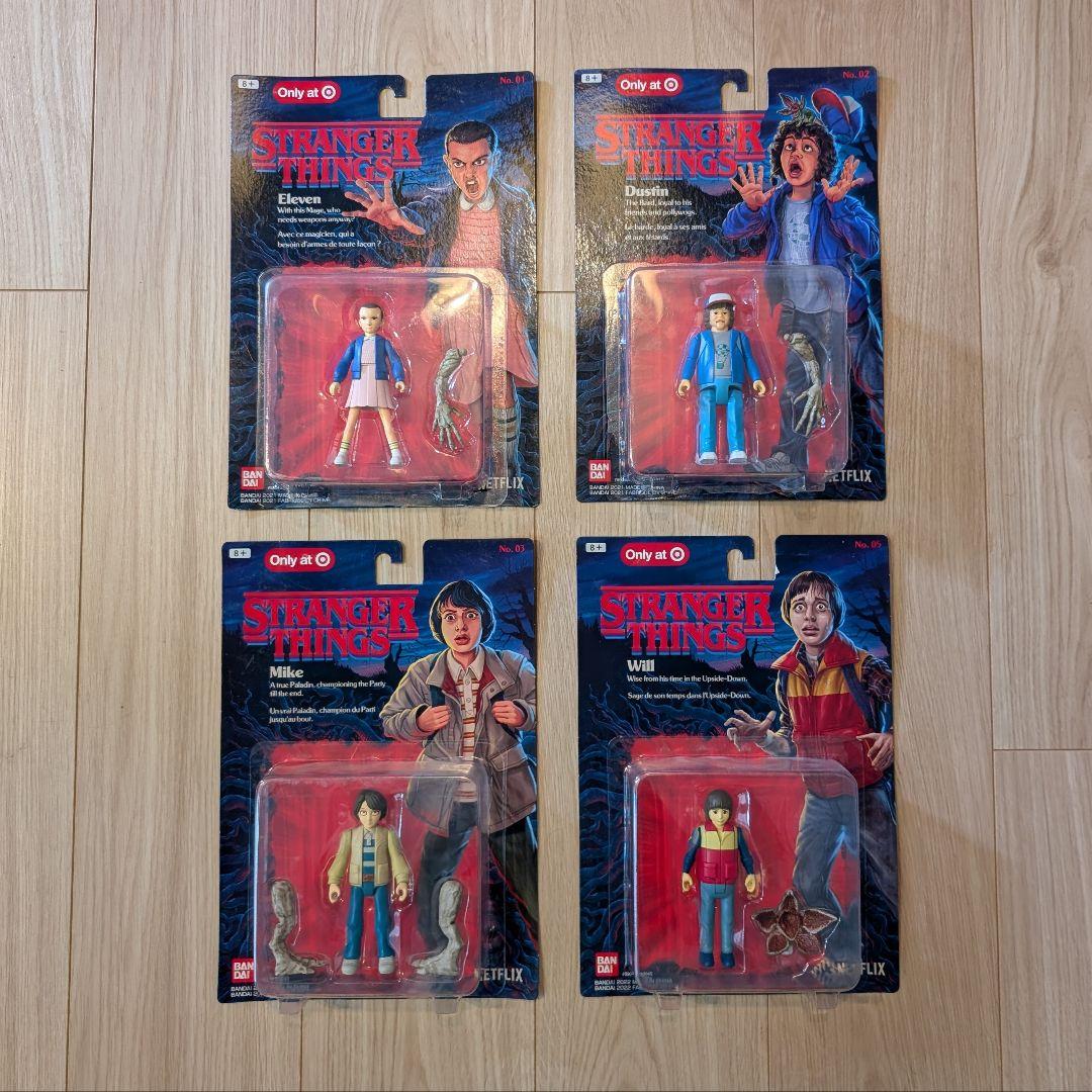 ストレンジャー・シングス フィギュアセットBandai Netflix