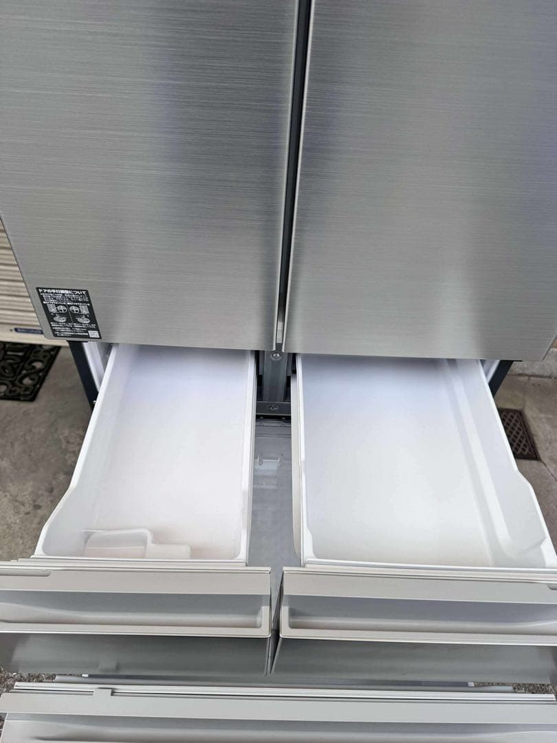 【美品・2024年製】HITACHI 冷凍冷蔵庫 R-H54TG(S) 540L