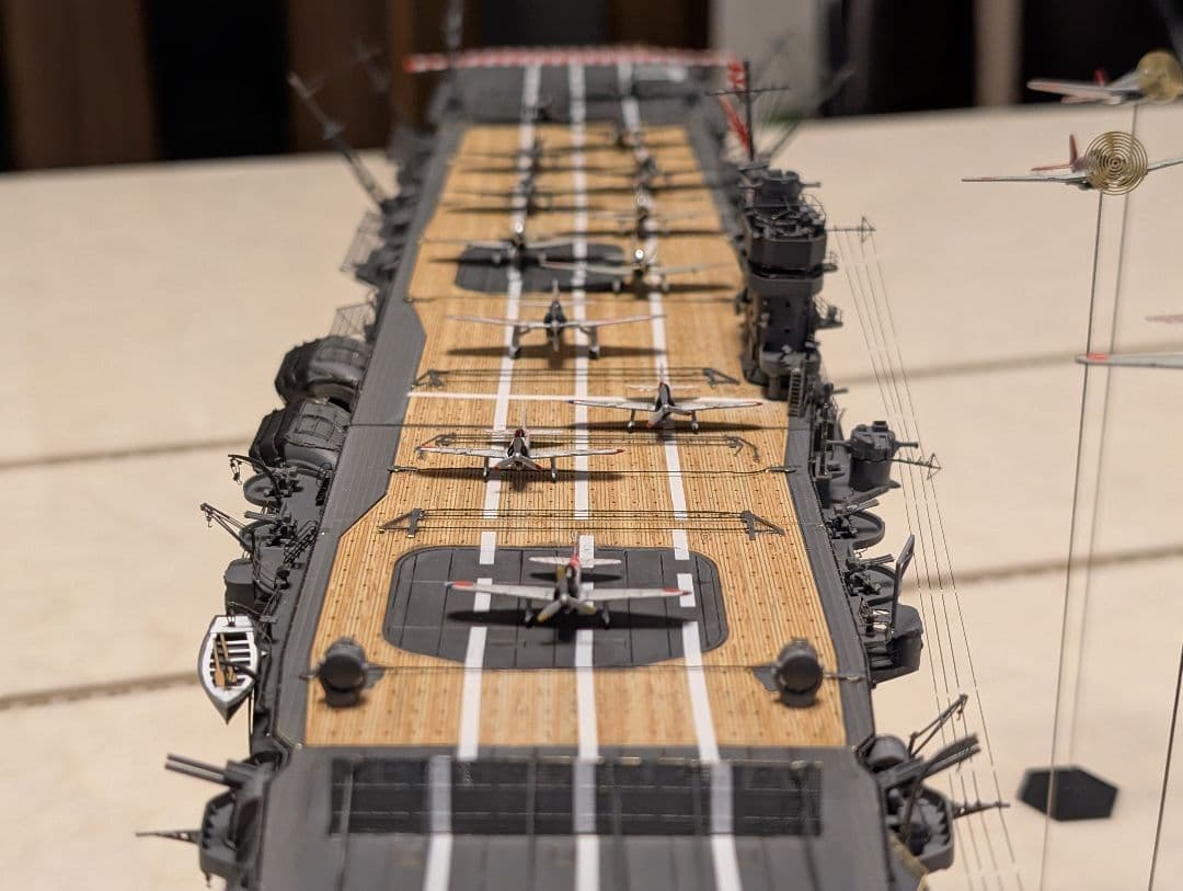 精密模型 旧日本海軍航空母艦　飛龍 1/350 1941年　太平洋戦争開戦時