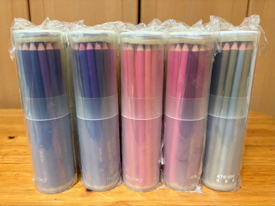 フェリシモ FELISSIMO 500色 色えんぴつ 全色セット 色鉛筆