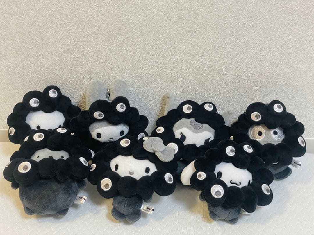 新品EXPO2025 サンリオミャクミャクぬいぐるみ(BC)7種コンプリート