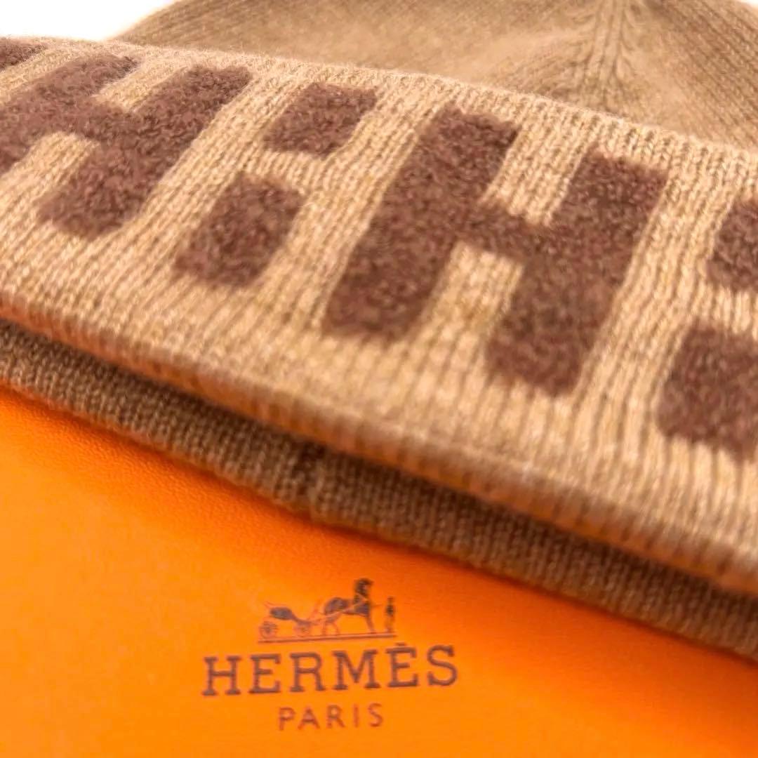 帽子 HERMES Cashmere Knit Beanie Margiela Era